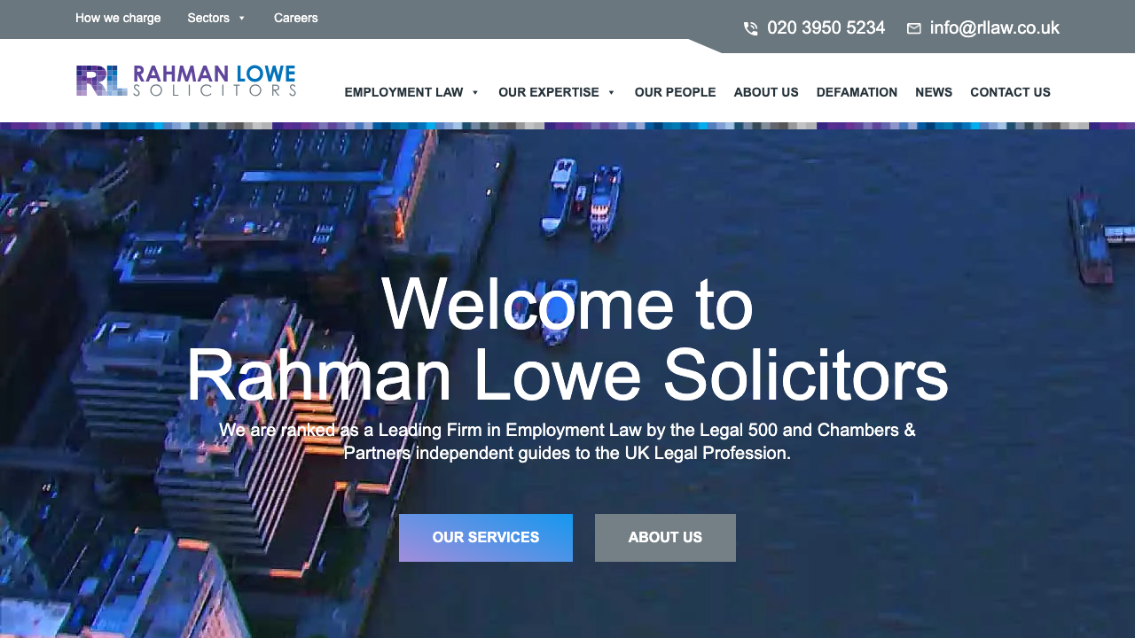 Rahman Lowe homepage